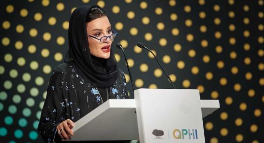 الشيخة موزا بنت ناصر تفتتح معهد قطر للرعاية الصحية الدقيقة